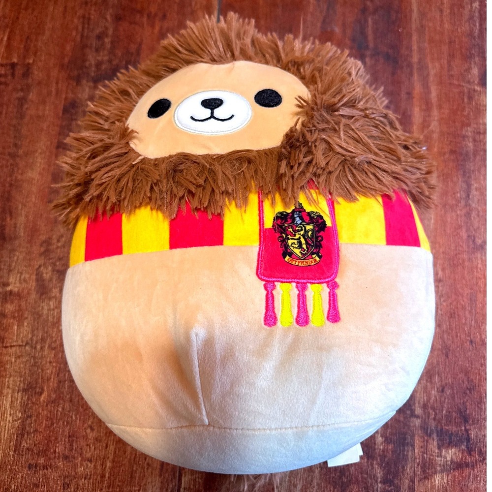 Squishmallows Plush Unisex 10in NEW Harry Potter Gryffindor Lion SQWB00042
